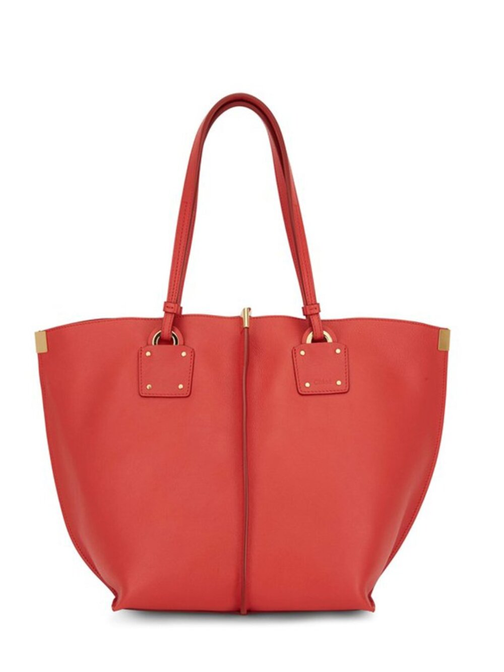 CHLOÉ VICK MEDIUM TOTE — RARE RED ❤️